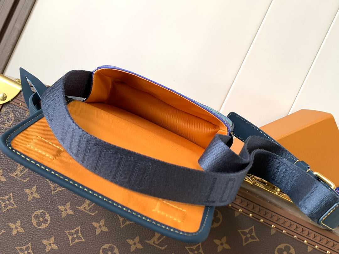 SS25 Blue Crossbody Bag