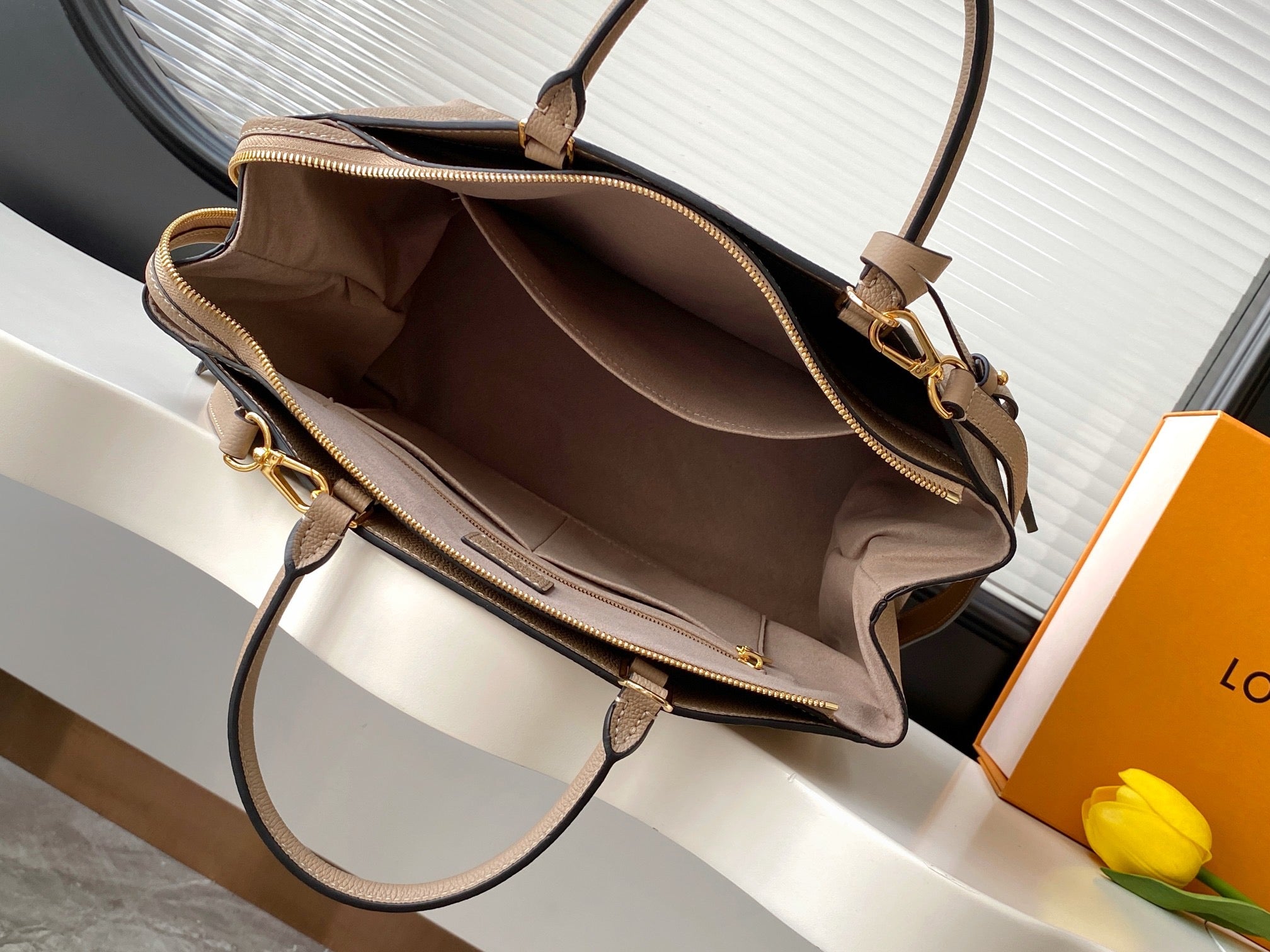 Louis Vuitton On The Go Navy Blue