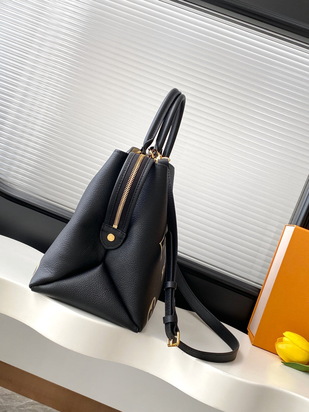 Louis Vuitton On The Go Navy Blue