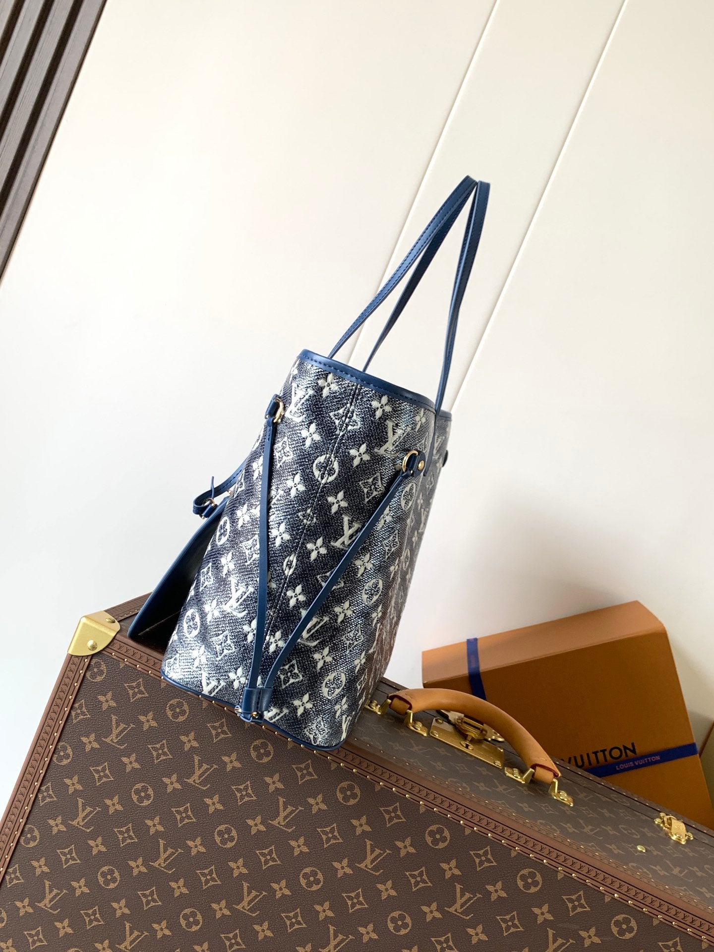 Neverfull Black Denim
