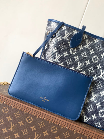 Neverfull Black Denim