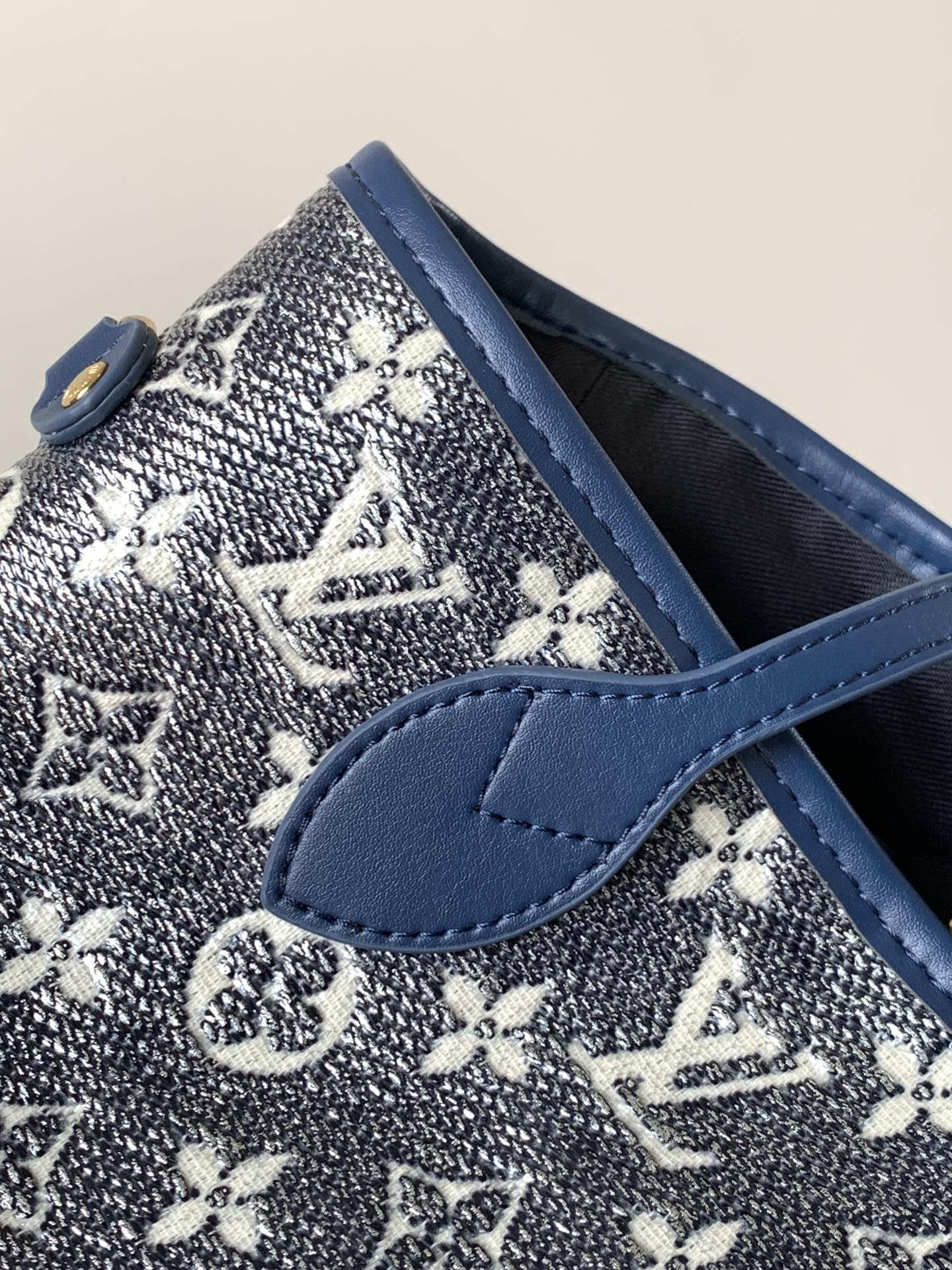 Neverfull Black Denim