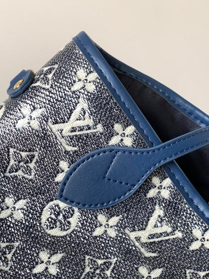 Neverfull Black Denim