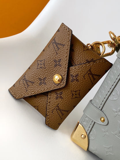 Side Trunk Denim Handbag