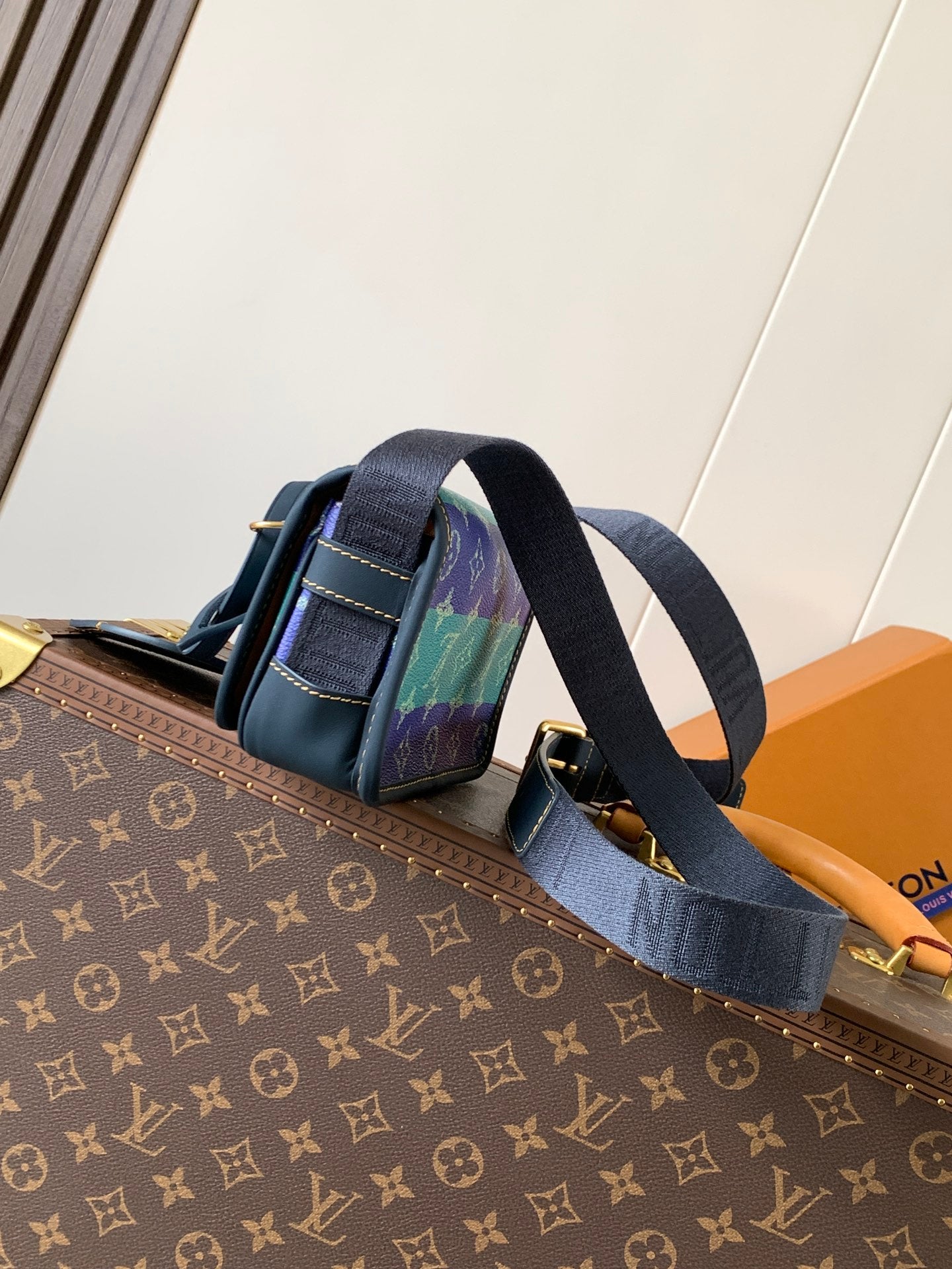 SS25 Blue Crossbody Bag