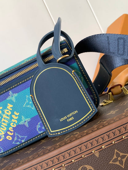 SS25 Blue Crossbody Bag