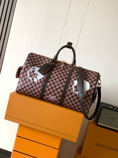 Nigo Collaboration Keepall 50 Travel Bag