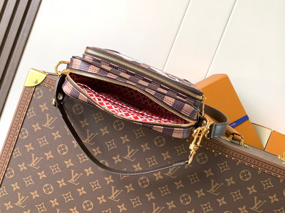 Nigo Collaboration Checkered Camera Bag
