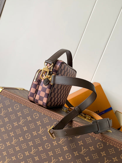 Nigo Collaboration Checkered Camera Bag