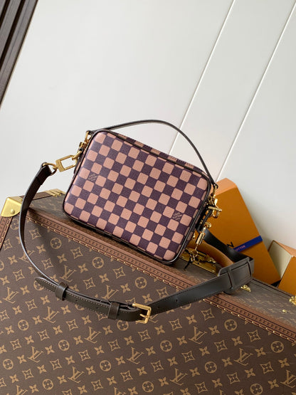 Nigo Collaboration Checkered Camera Bag