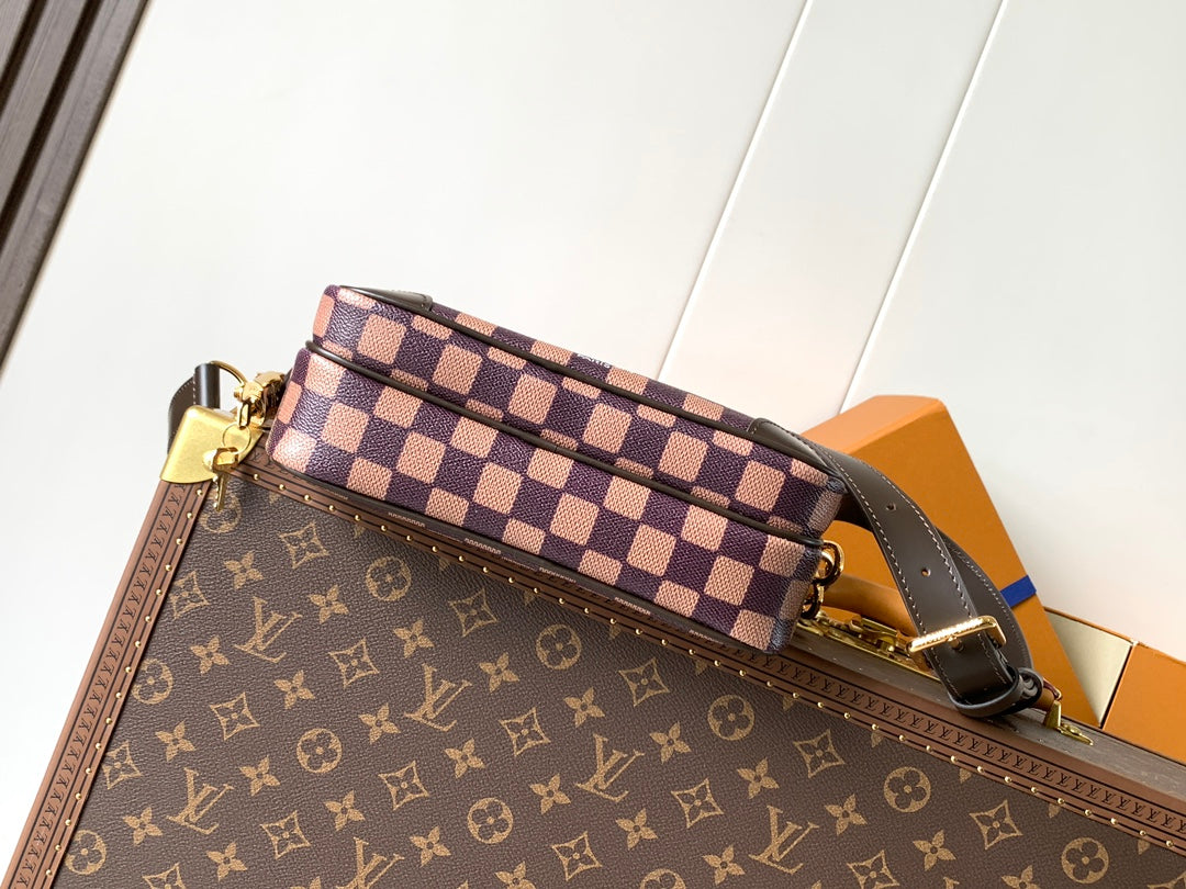 Nigo Collaboration Checkered Camera Bag