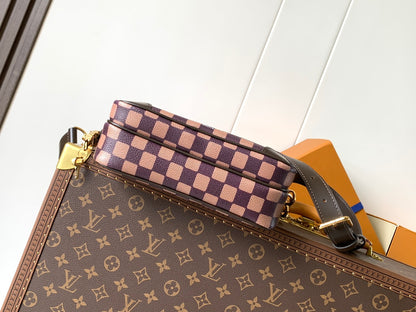 Nigo Collaboration Checkered Camera Bag