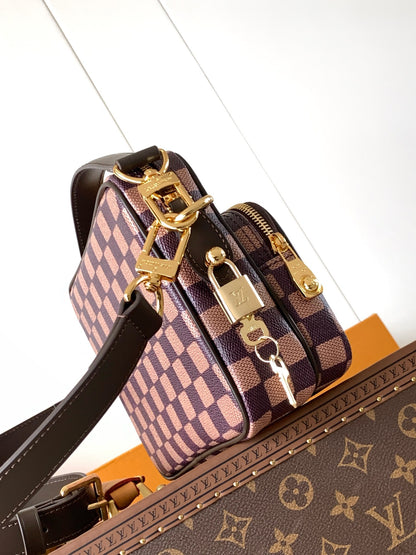 Nigo Collaboration Checkered Camera Bag