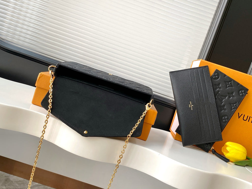 Louis Vuitton Felicie Pochette 3-in-1 Chain Bag