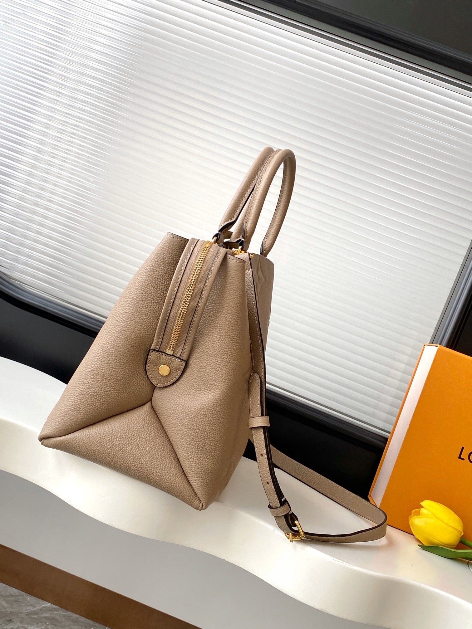 Louis Vuitton On The Go Navy Blue