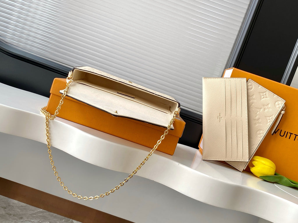 Louis Vuitton Felicie Pochette 3-in-1 Chain Bag