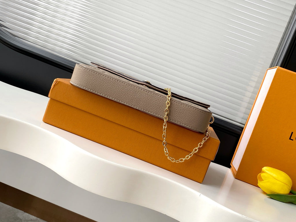 Louis Vuitton Felicie Pochette 3-in-1 Chain Bag