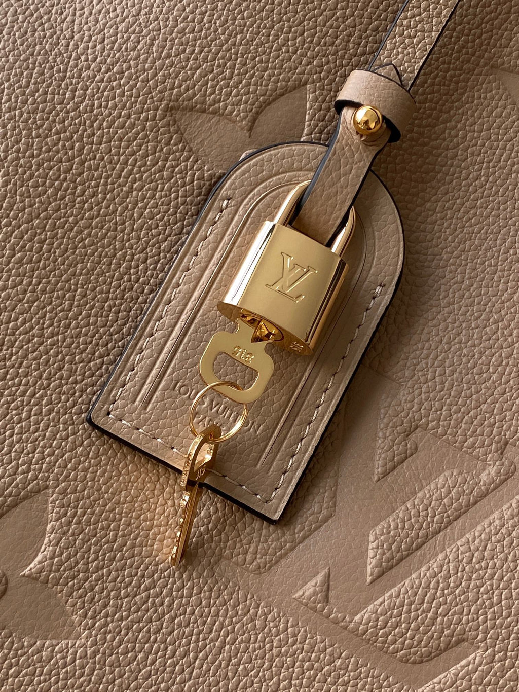 Louis Vuitton On The Go Navy Blue