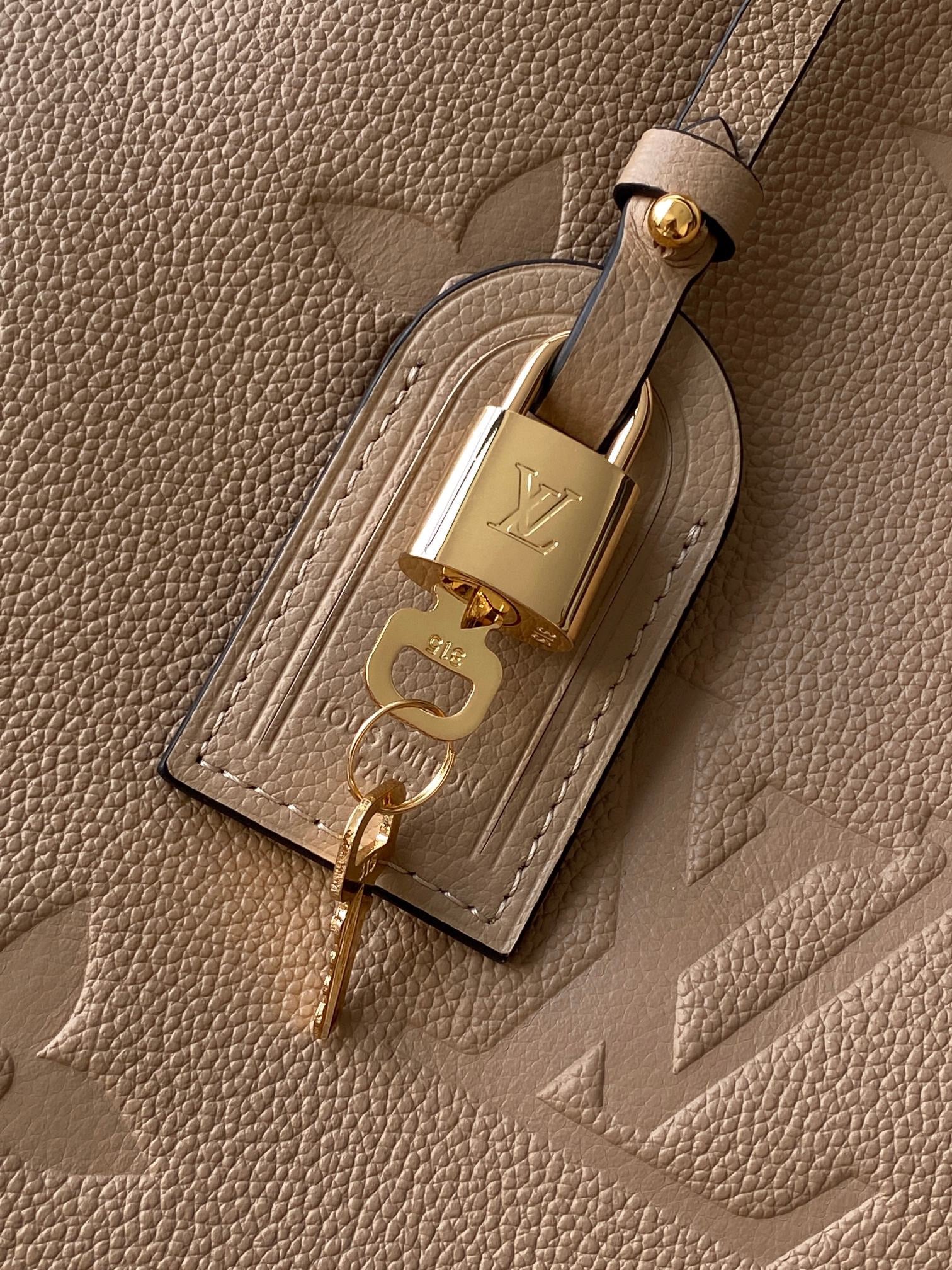 Louis Vuitton On The Go Navy Blue