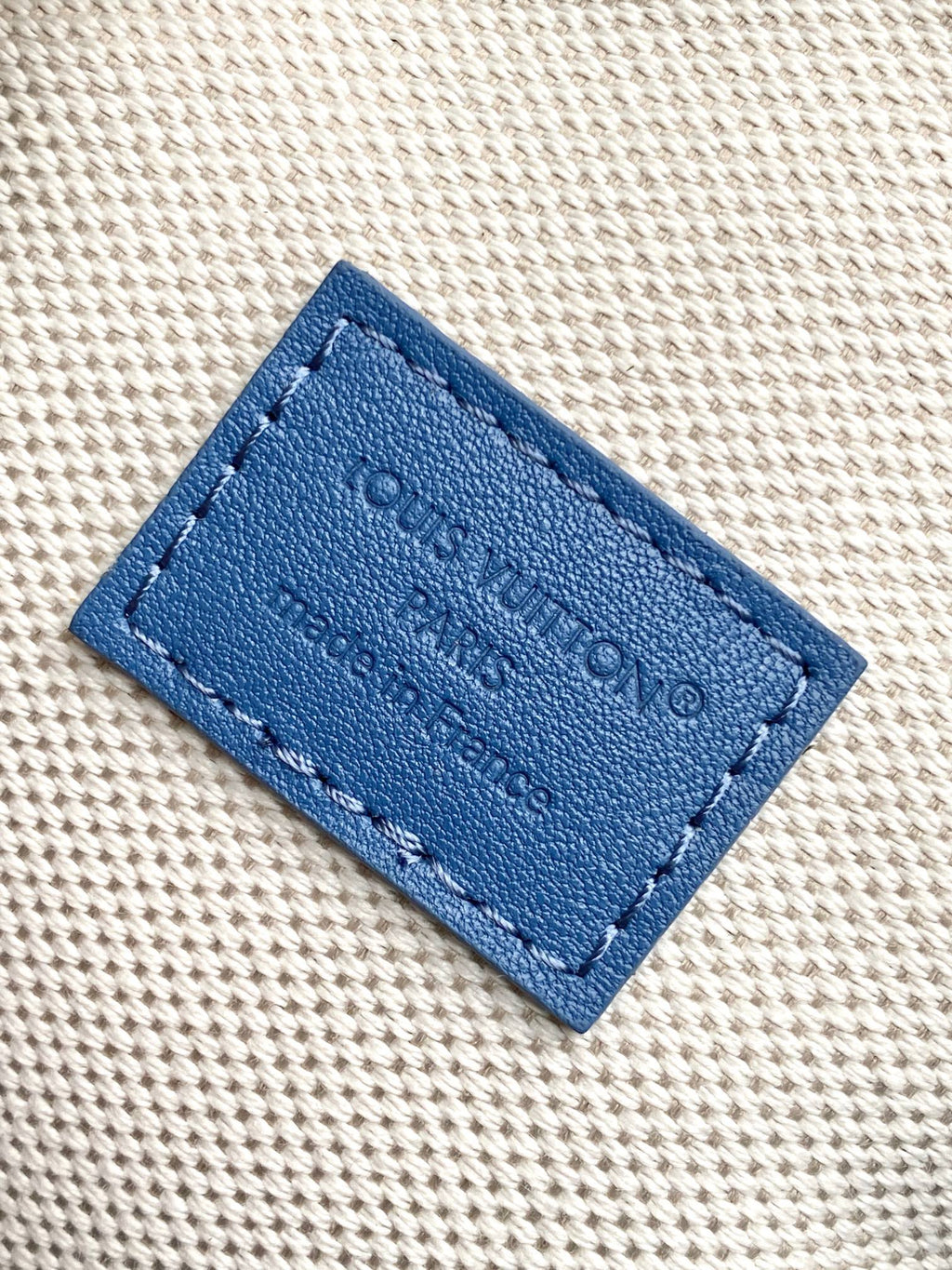 LOUIS VUITTON Speed 18 BlueDenim Bag