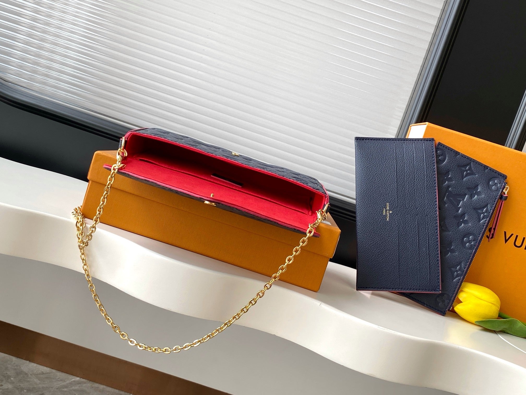 Louis Vuitton Felicie Pochette 3-in-1 Chain Bag