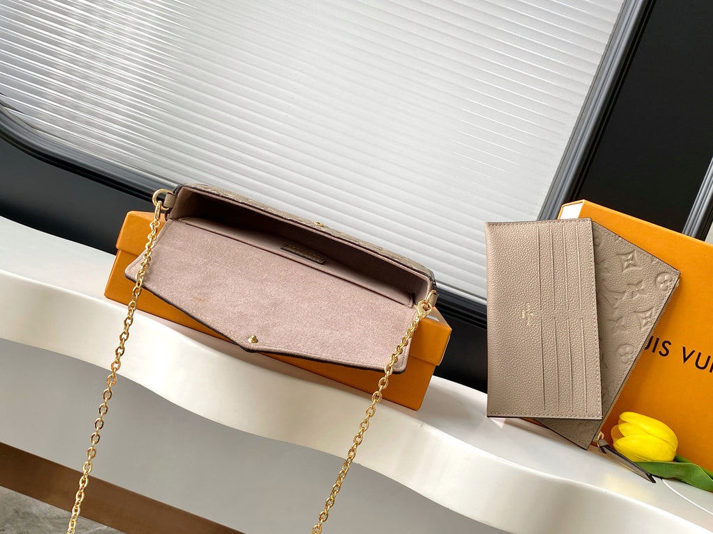Louis Vuitton Felicie Pochette 3-in-1 Chain Bag