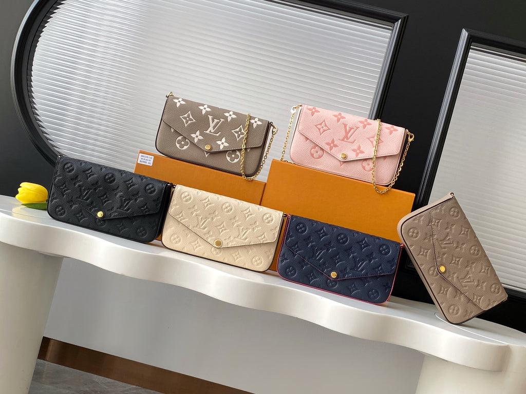 Louis Vuitton Felicie Pochette 3-in-1 Chain Bag