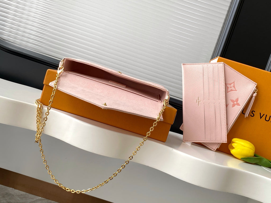 Louis Vuitton Felicie Pochette 3-in-1 Chain Bag